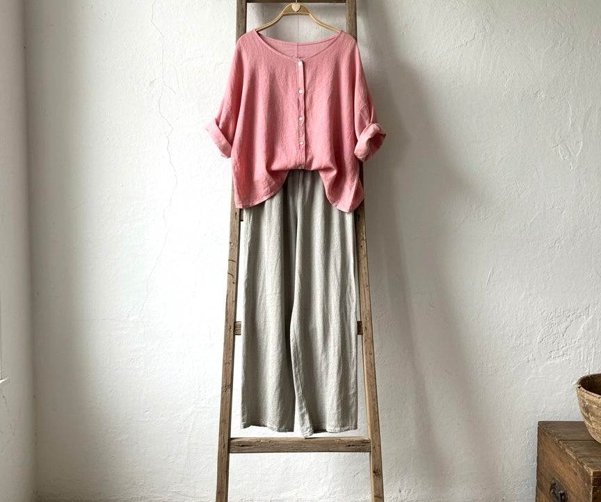 Chaqueta/camisa "Amalfi" coral