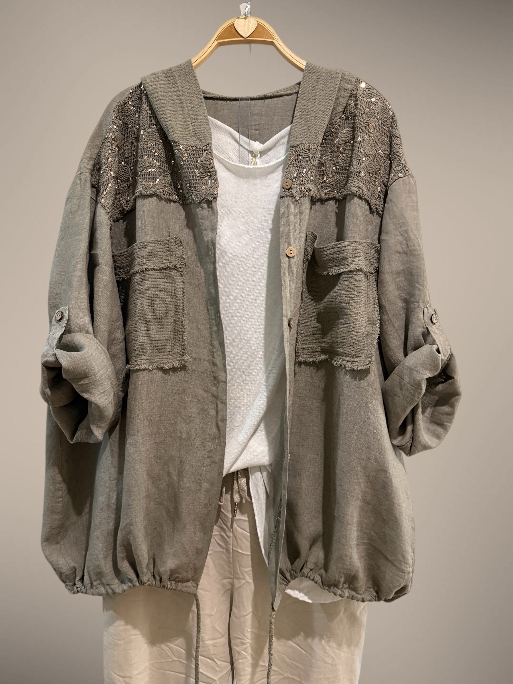 Parka "Giuliana" topo