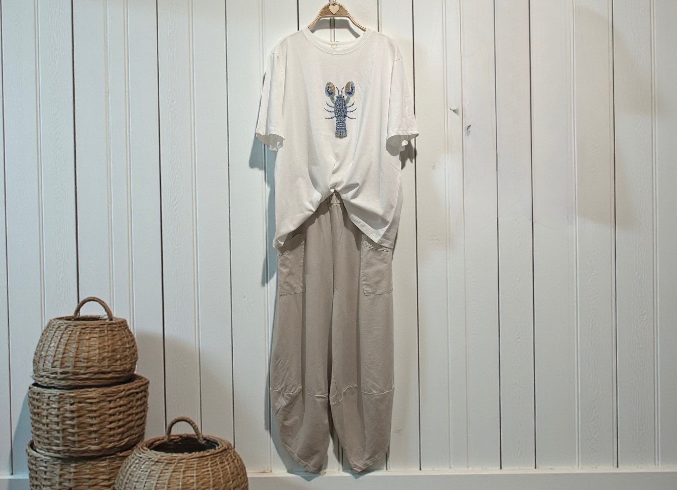 Camiseta "Cangrejo Azul"