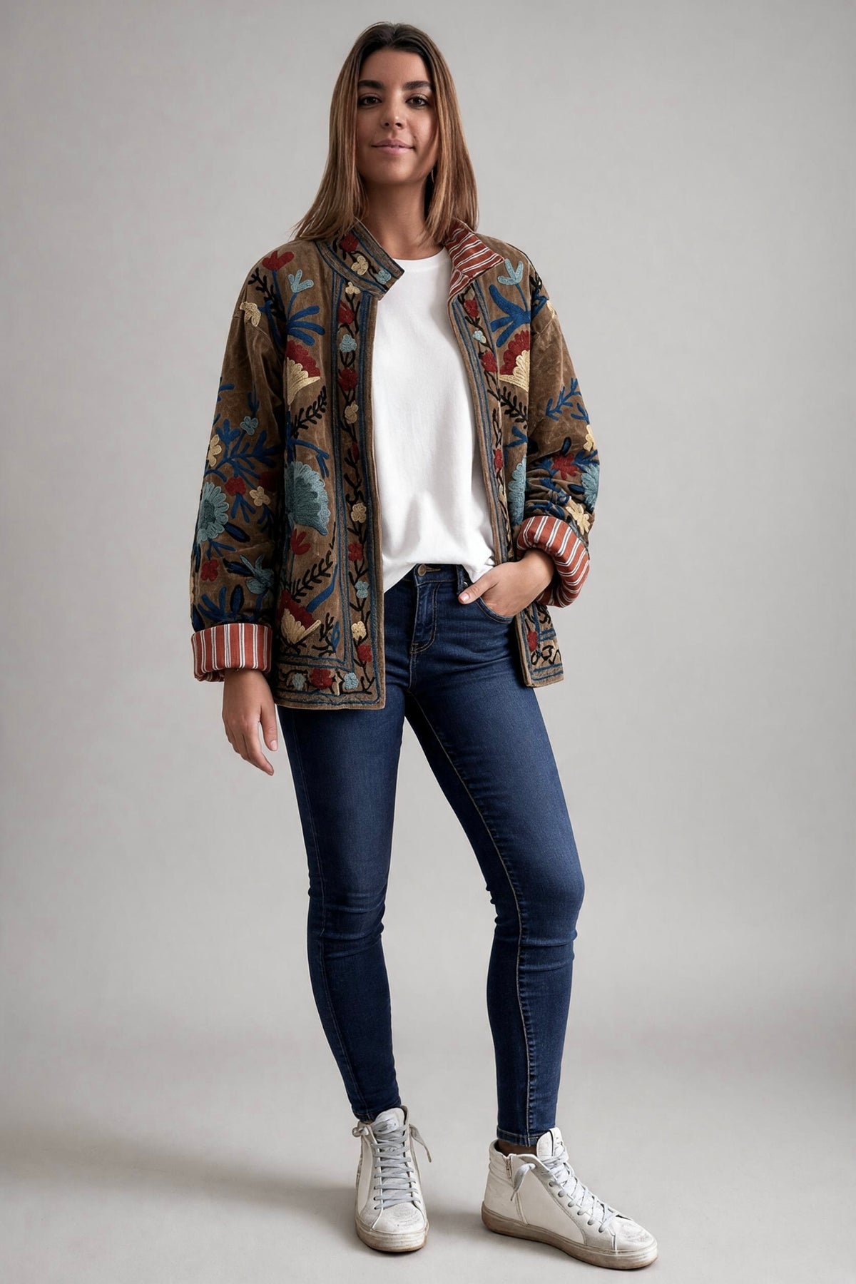 Chaqueta "Bordados"