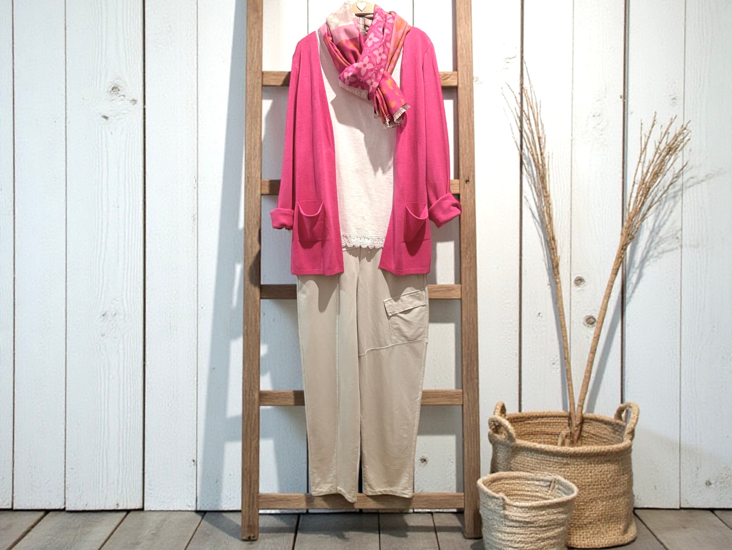 Chaqueta "Cósima" fucsia