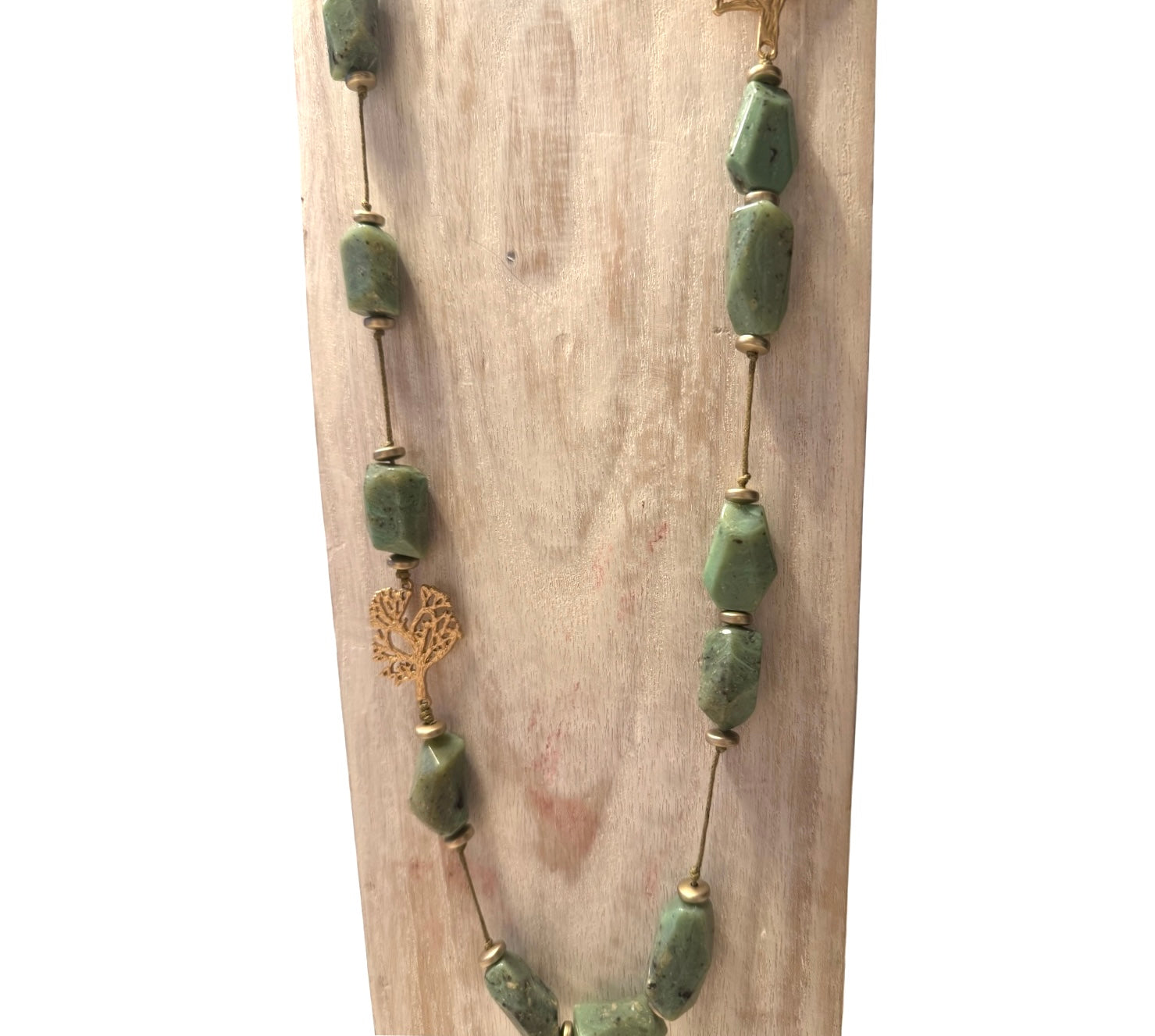 Collar "Medusas" verde menta