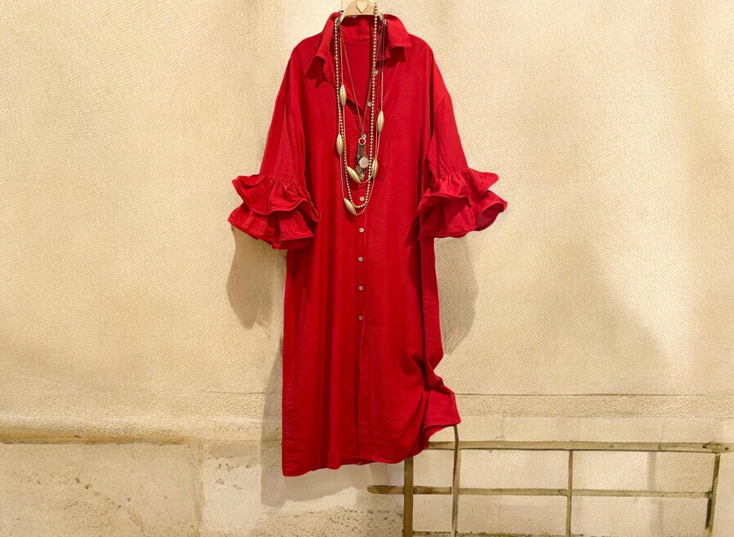 Vestido "Saray" rojo