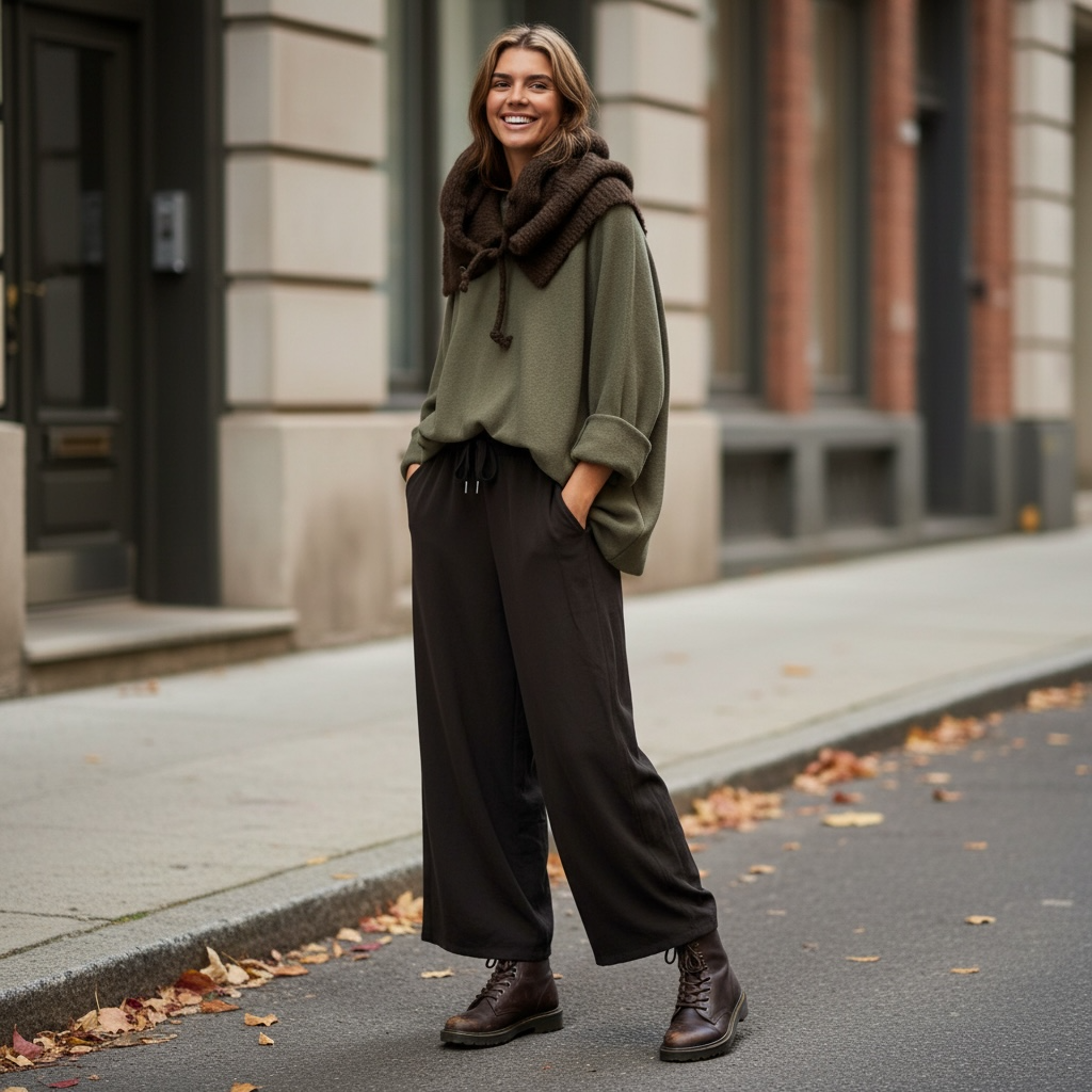 Pantalón "Dana" chocolate