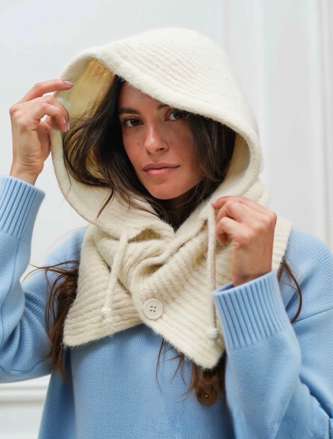 Balaclava "Diletta" crudo