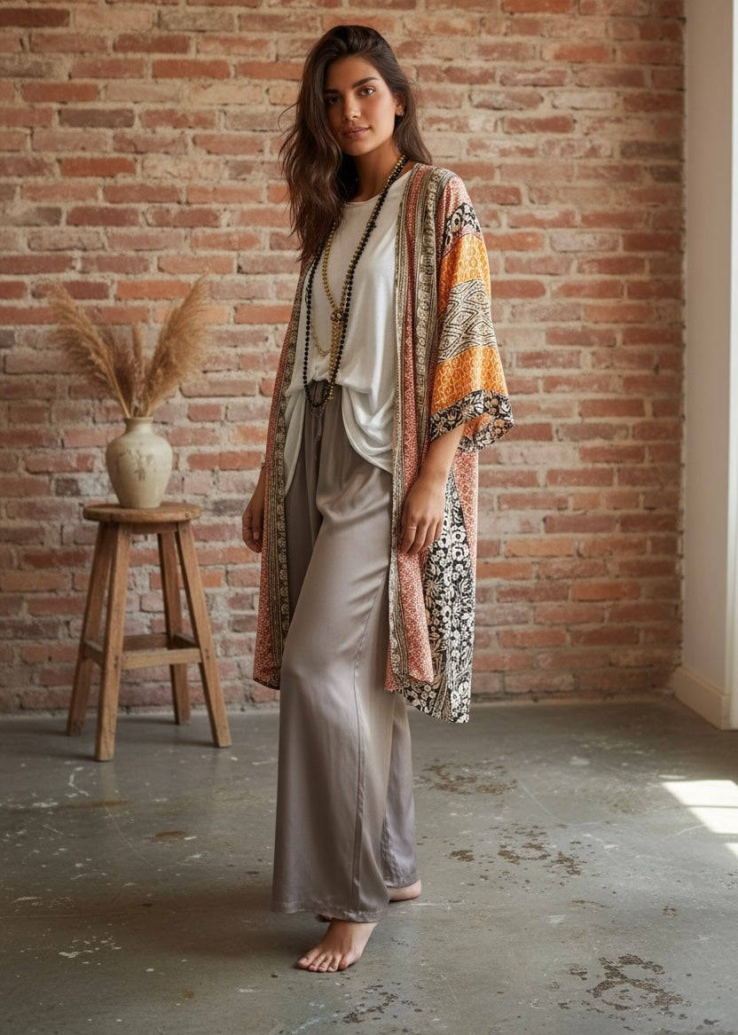 Kimono "Shaila Naranja"