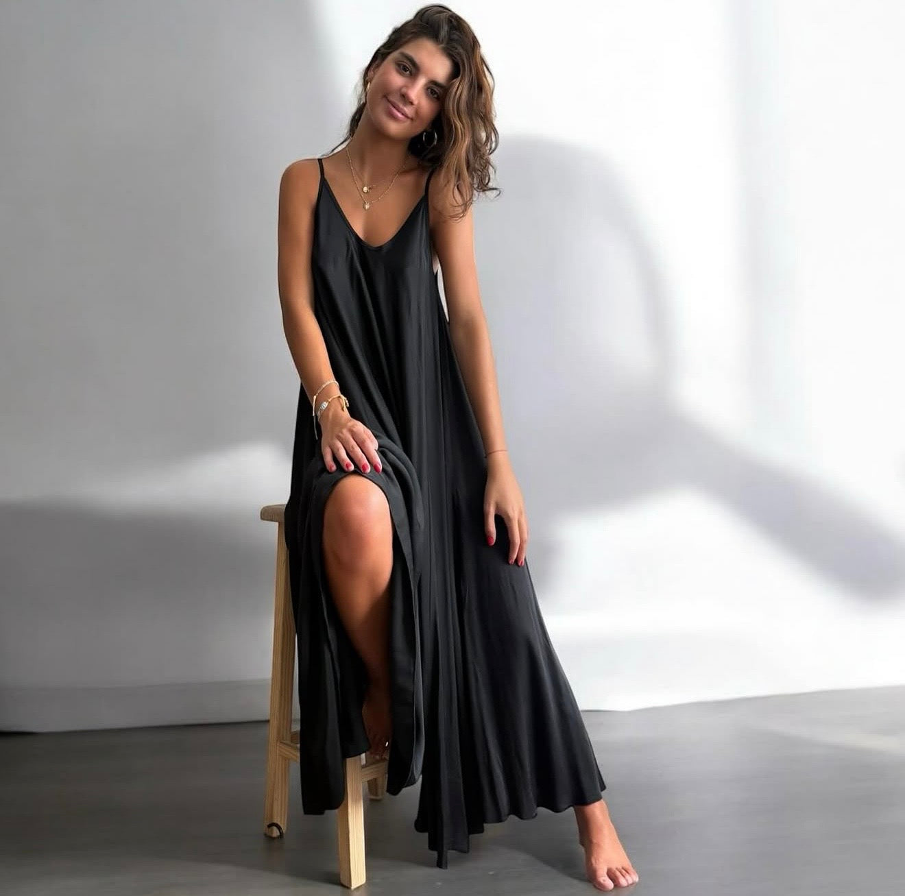 Vestido "Romina" negro