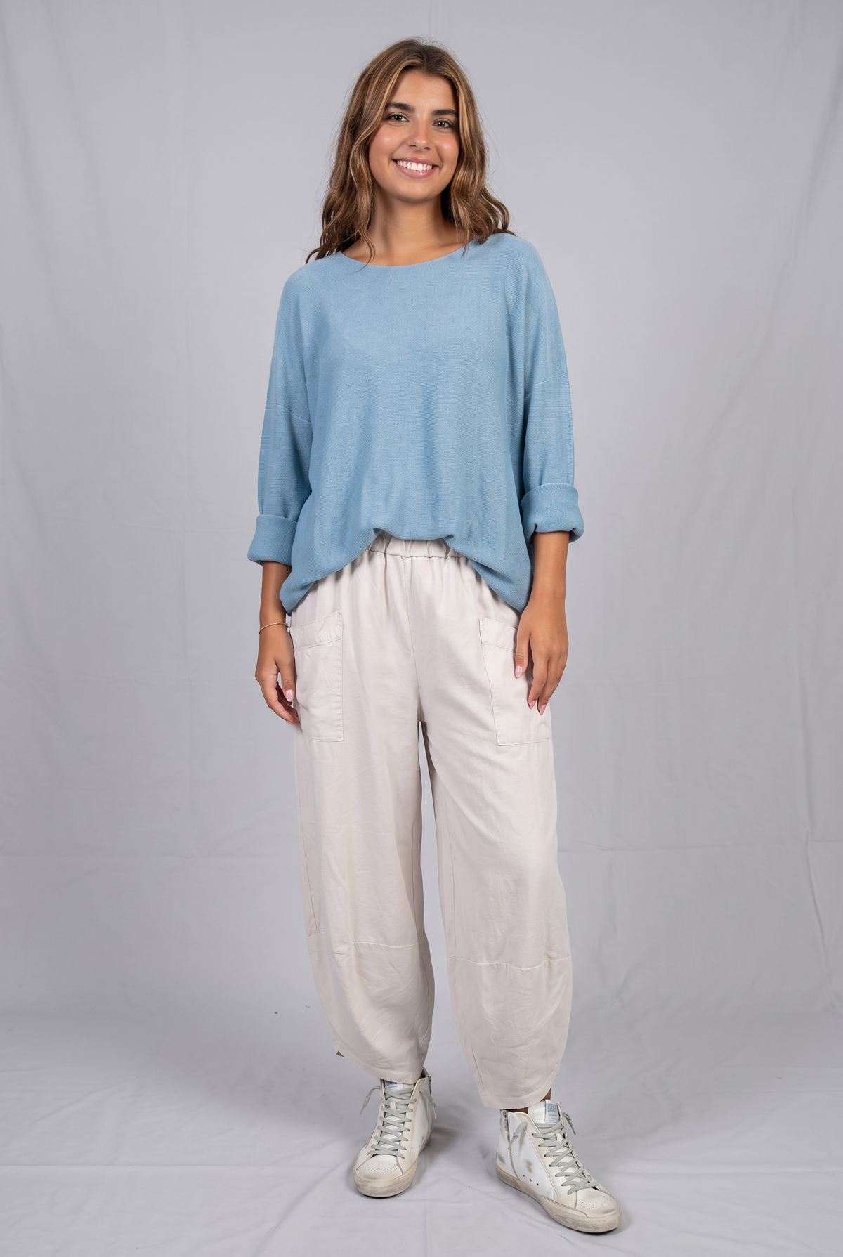 Jersey "Gemma" celeste