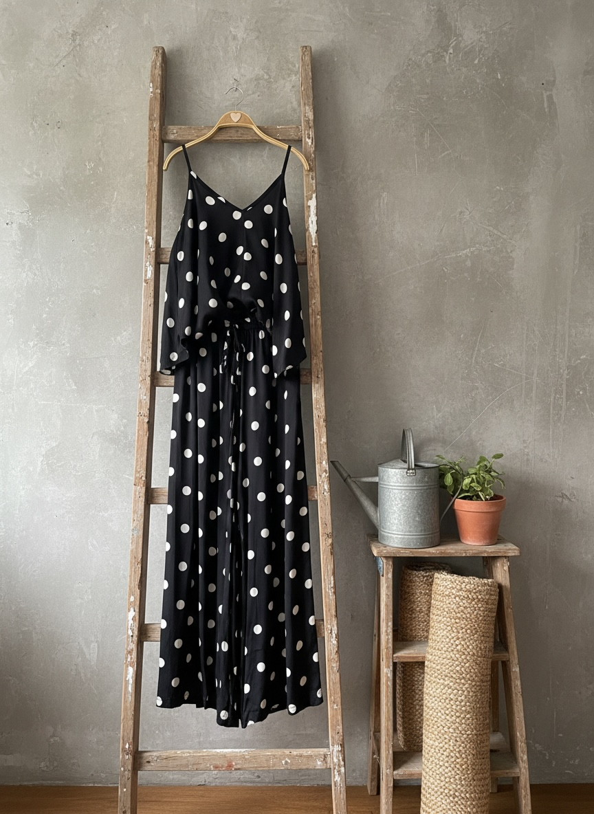 Top "Graciela Topos" negro