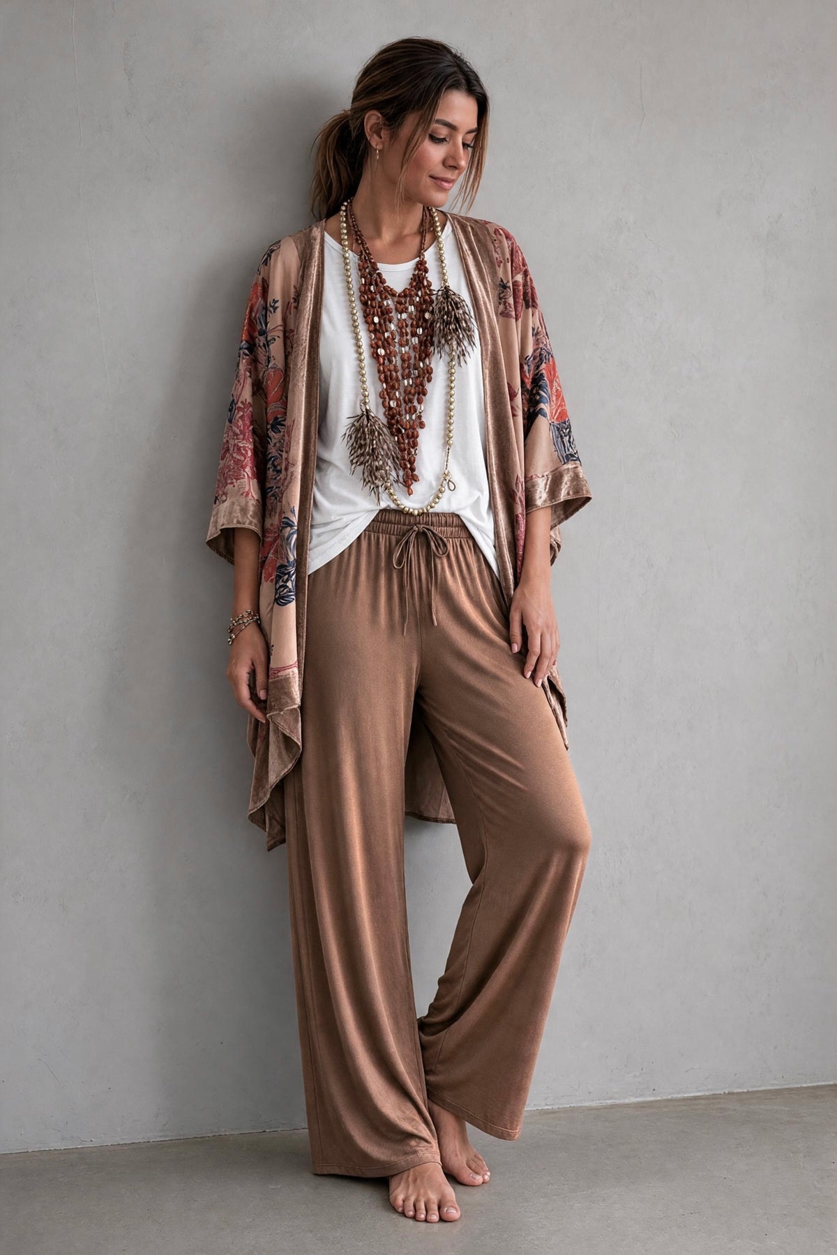 Kaftan "Adagio" oro/camel