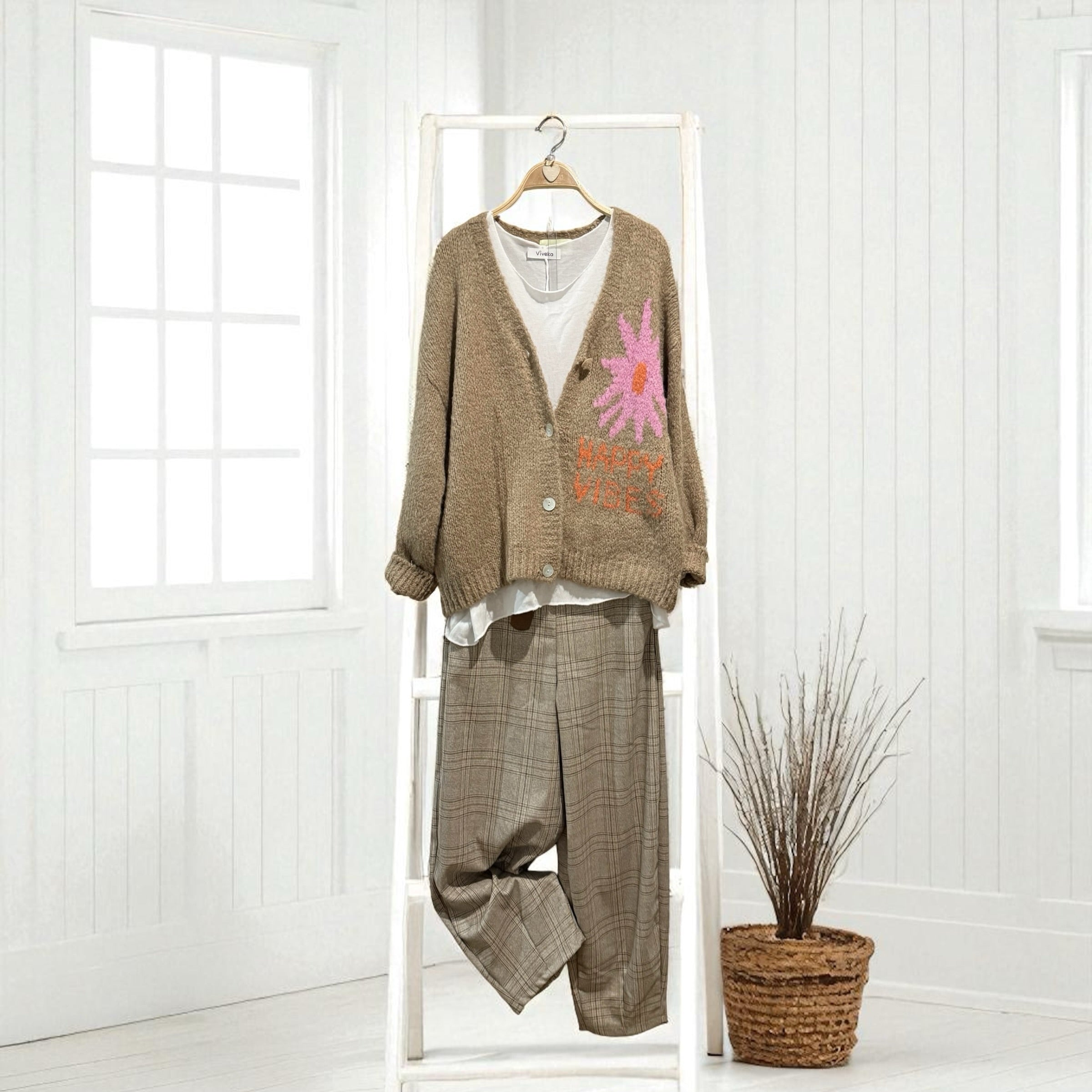 Chaqueta "Happy Vives" tofe