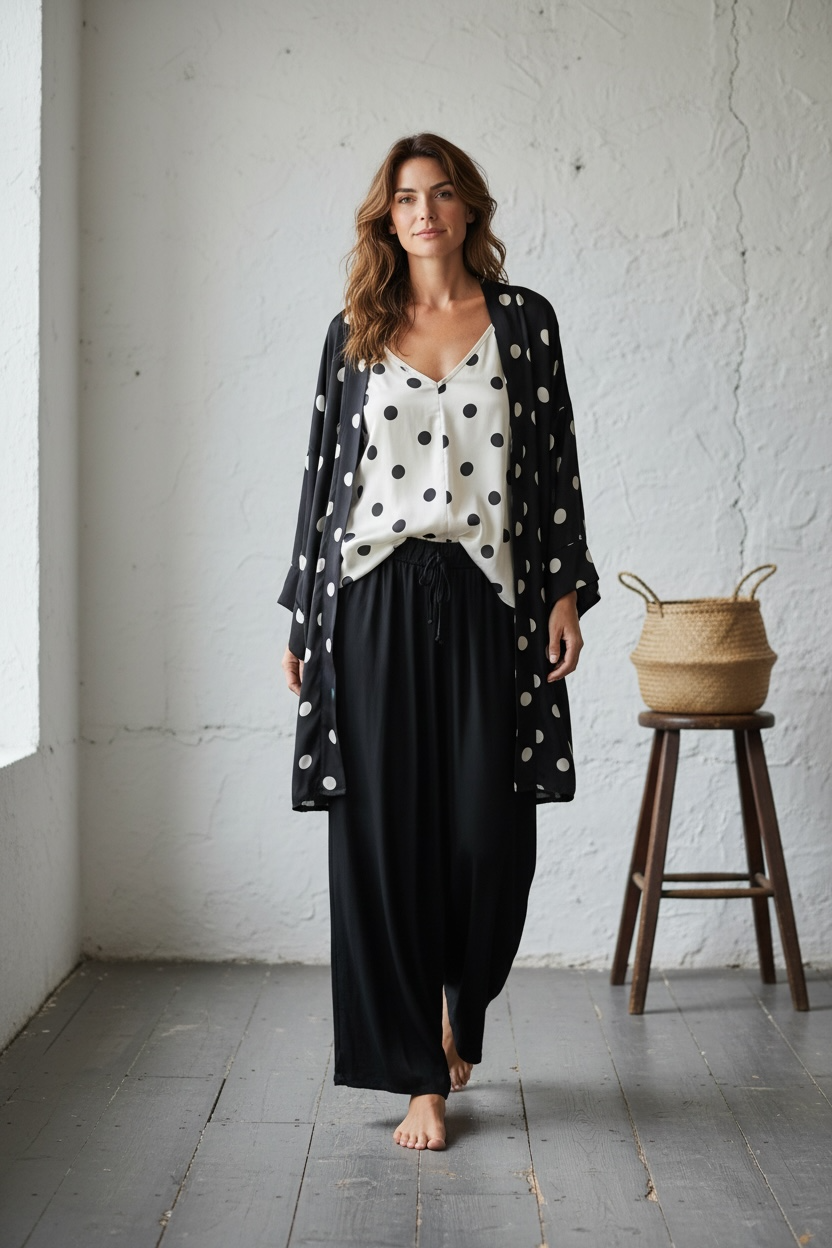 Kimono "Graciela" topos