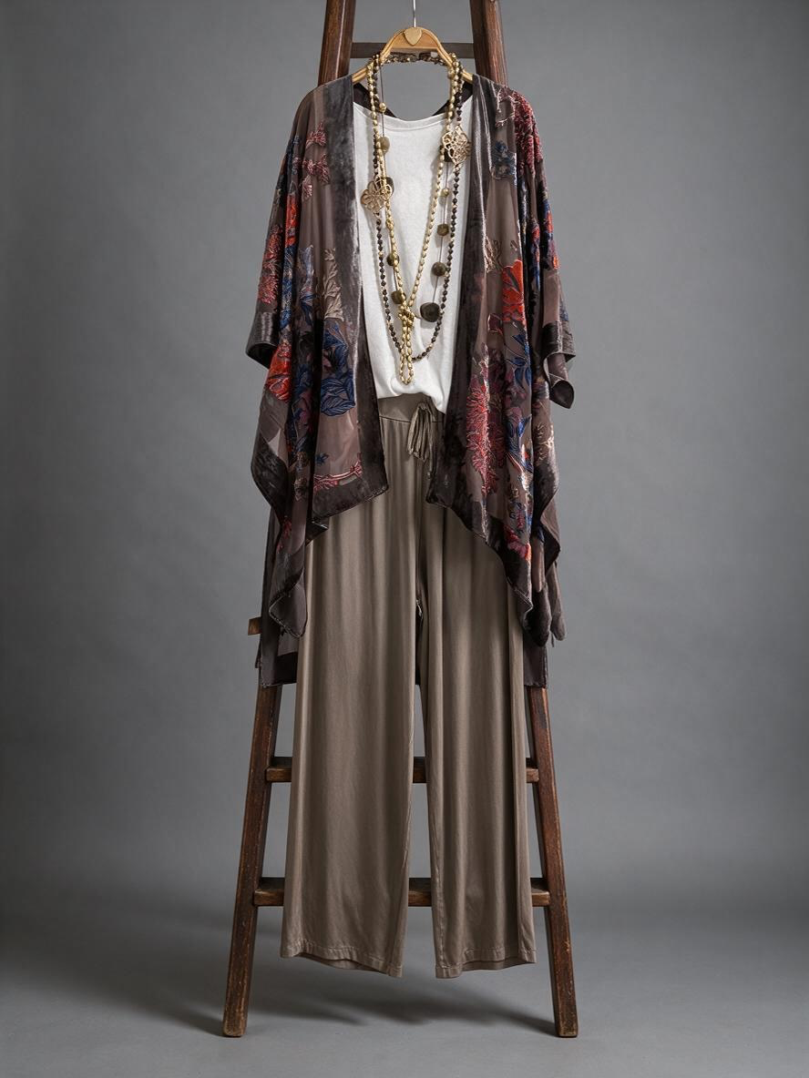 Kaftan "Adagio" topo oscuro