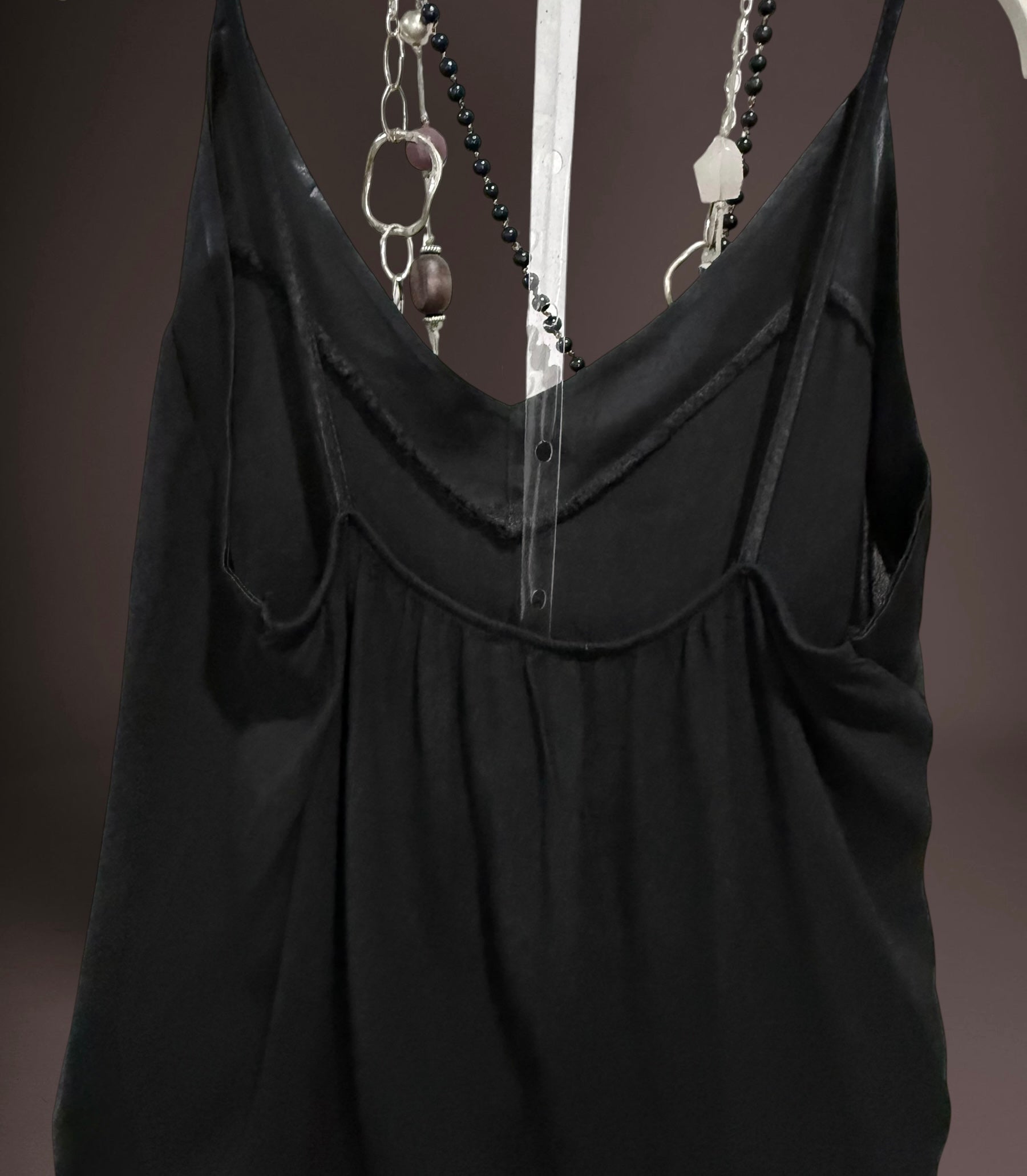 Top "Zania" negro