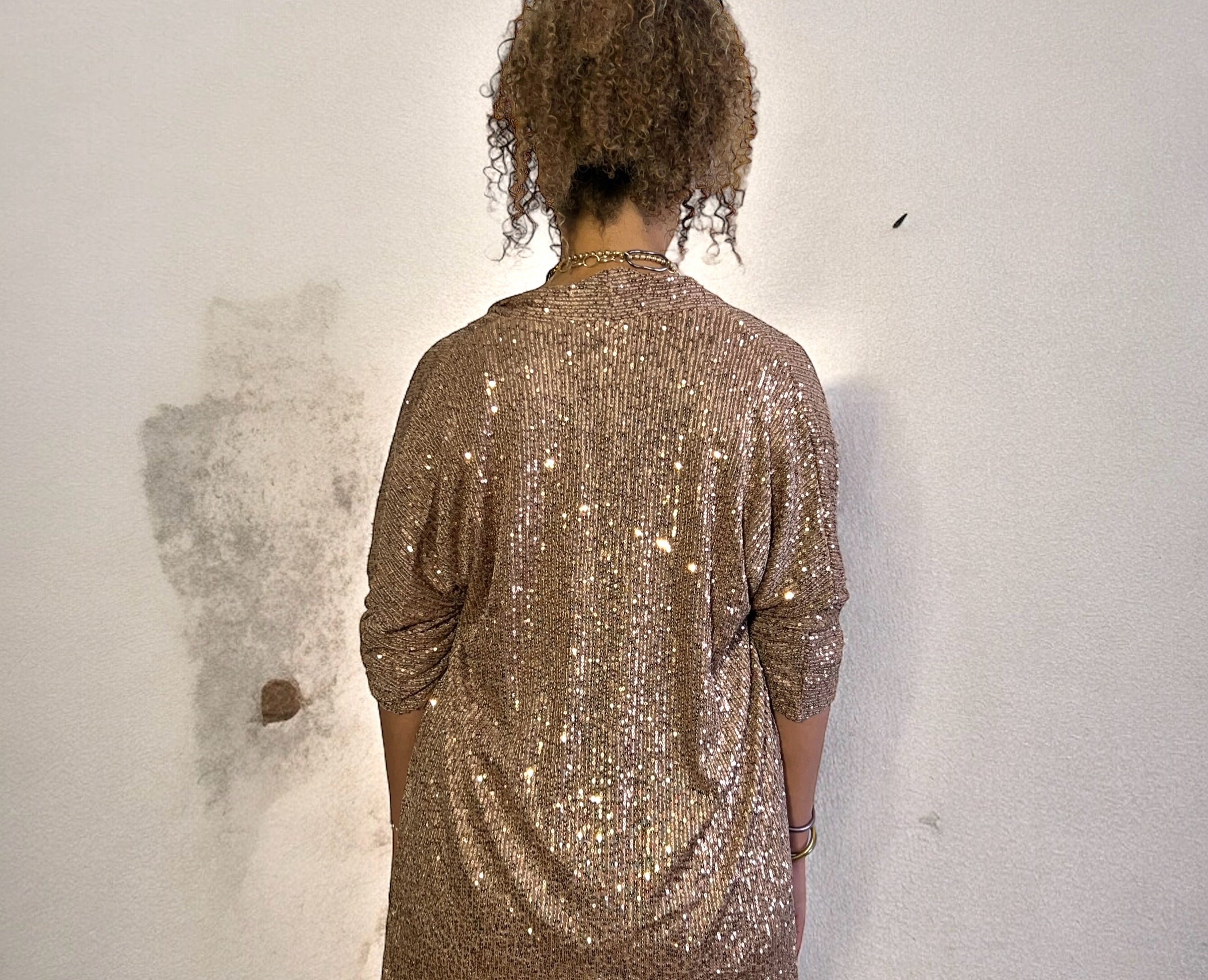 Kimono "Bronce Paillettes"