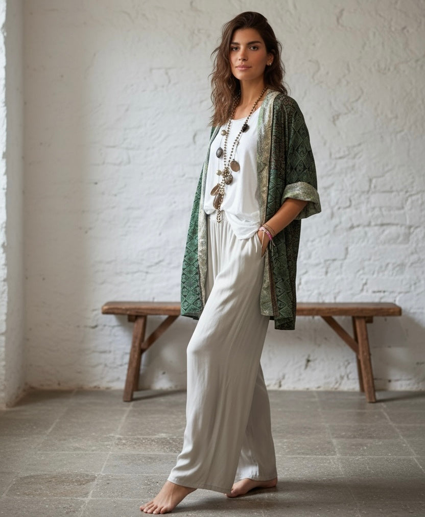 Kimono "Indira Verdes"