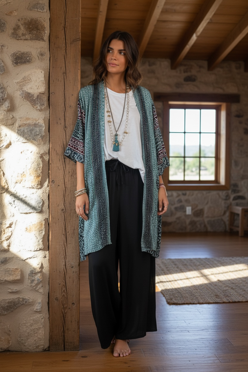 Kimono "Shaila Azul y Más"