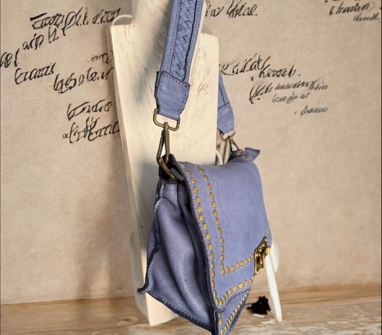 Bolso "Babilonia" azul vaquero