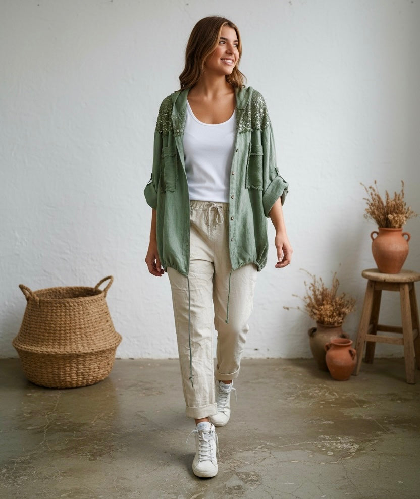 Parka "Giuliana" verde