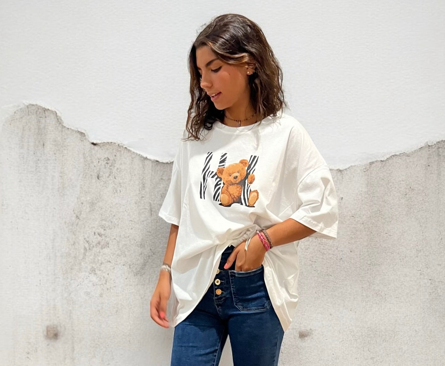 Camiseta "Hi Teddy"