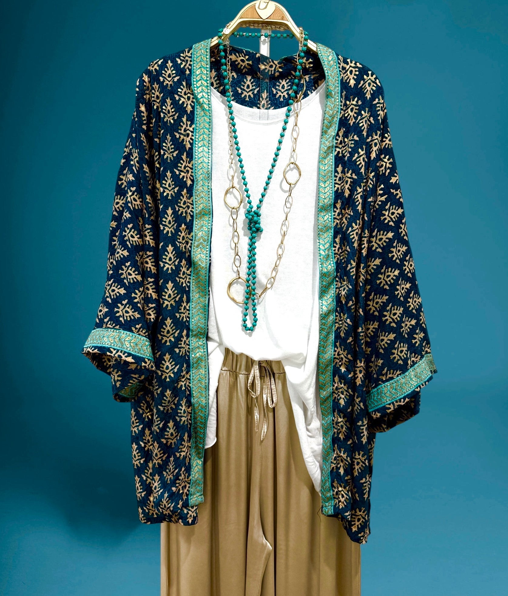 Kimono "Anaka Boho" gold