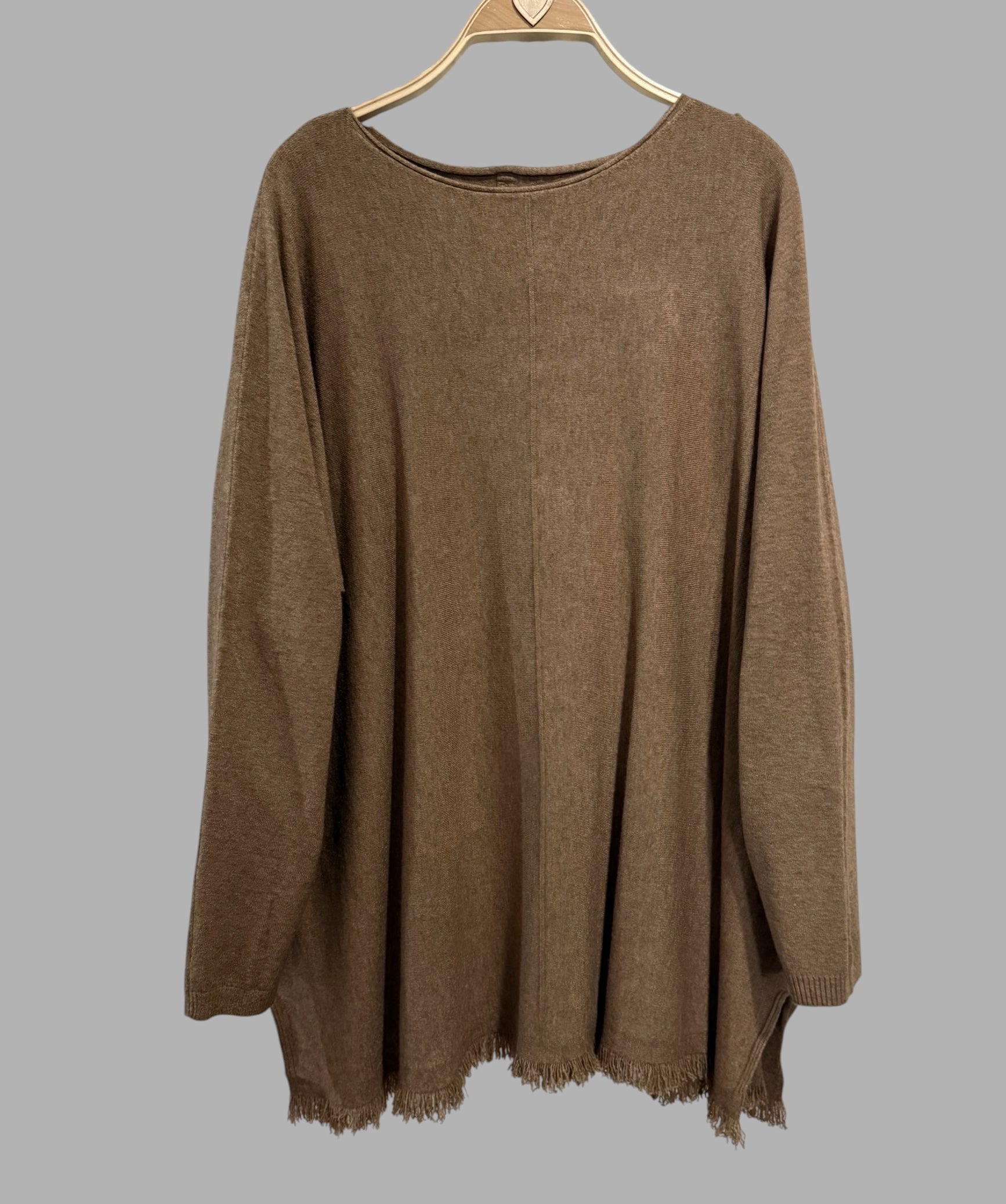 Jersey "Botones" Camel