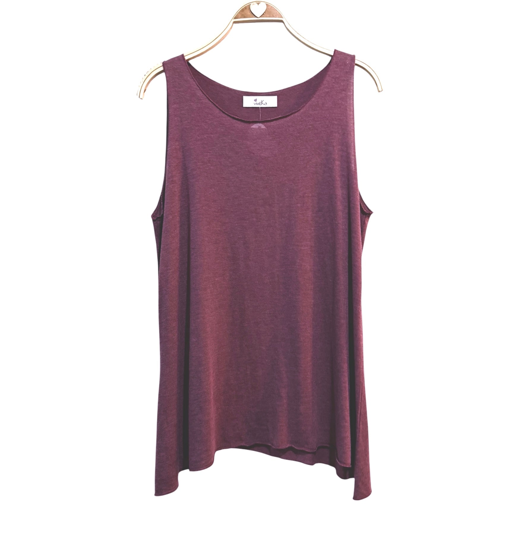 Camiseta "Cassandra" rosewood