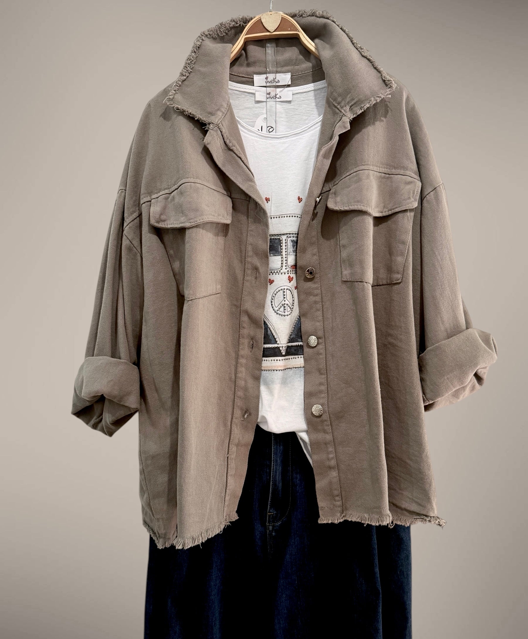 Sobrecamisa "Mafalda" topo