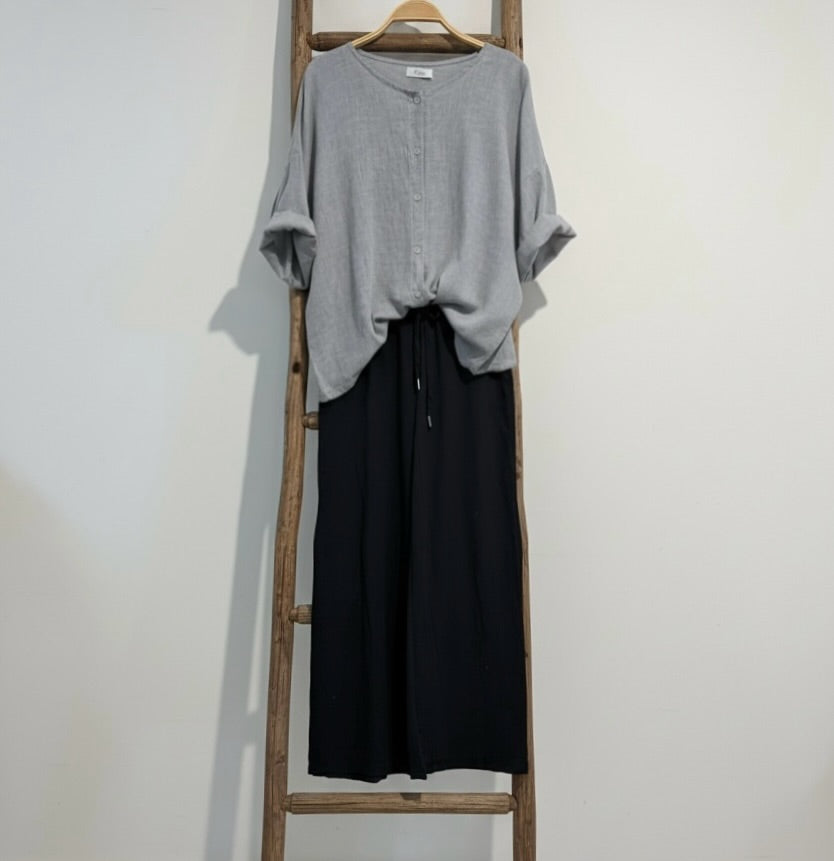 Pantalón "Amalfi" negro