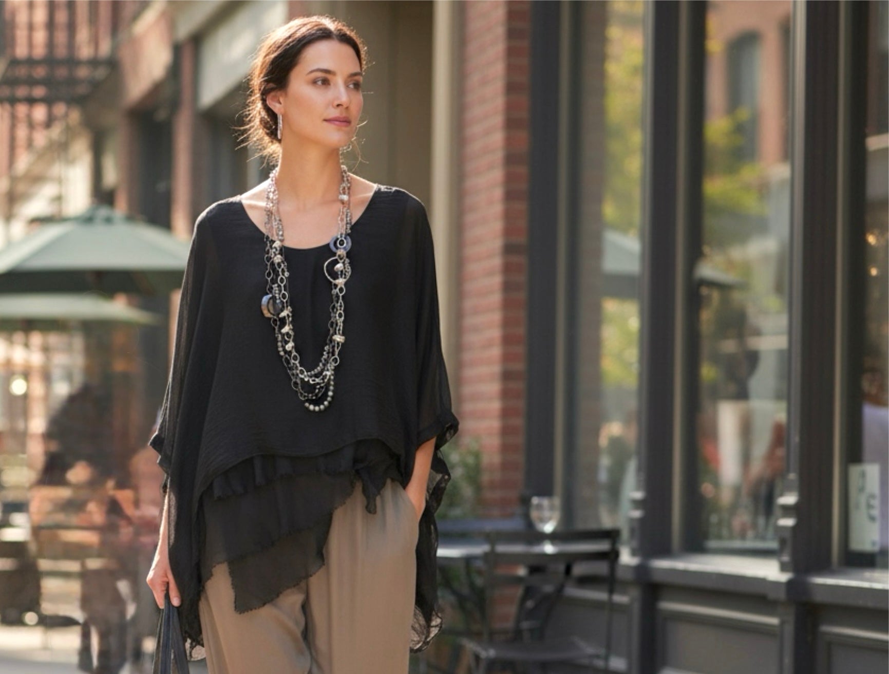 Blusa "Sevilla" negro