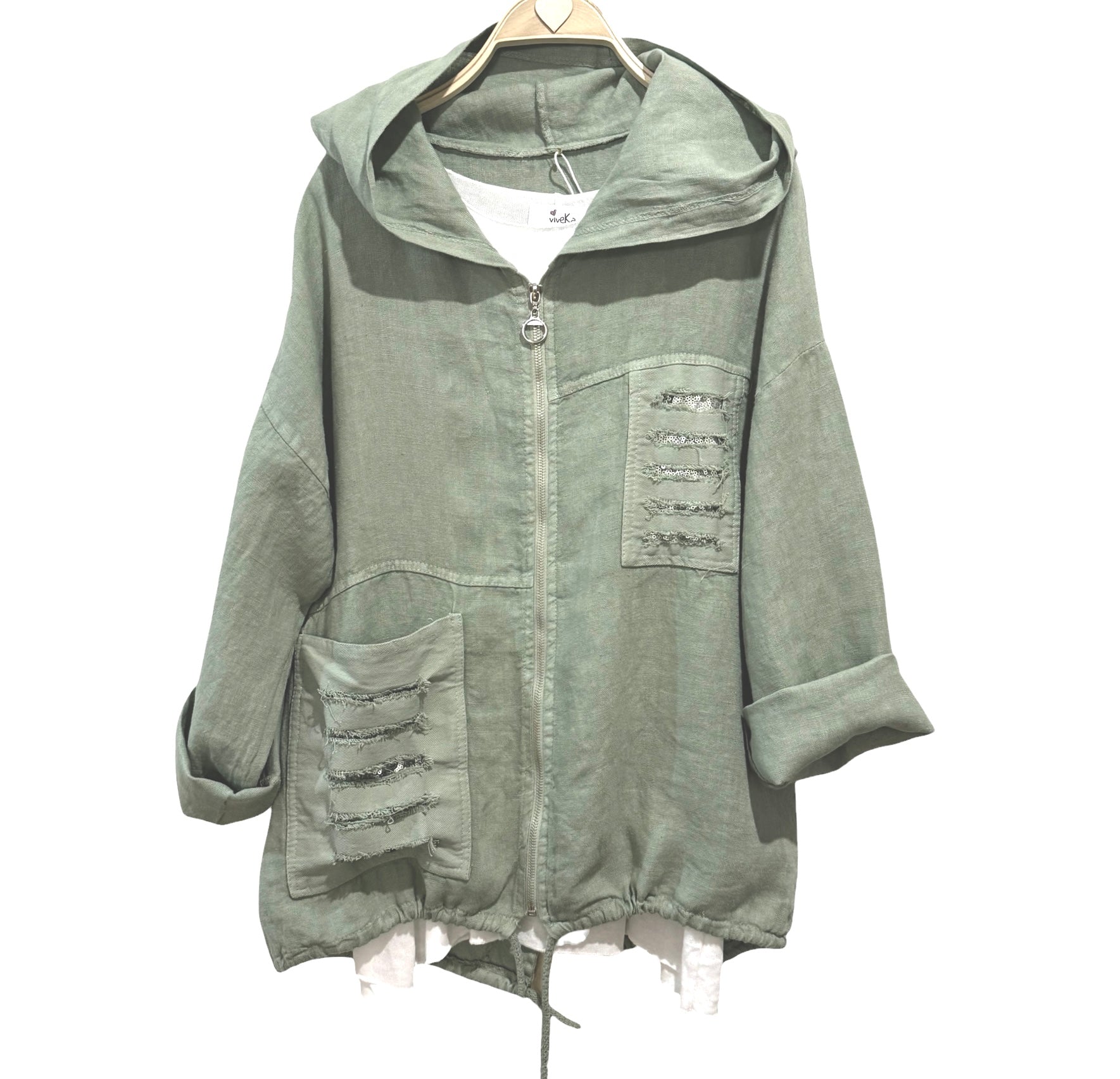 Cazadora "Milano" verde