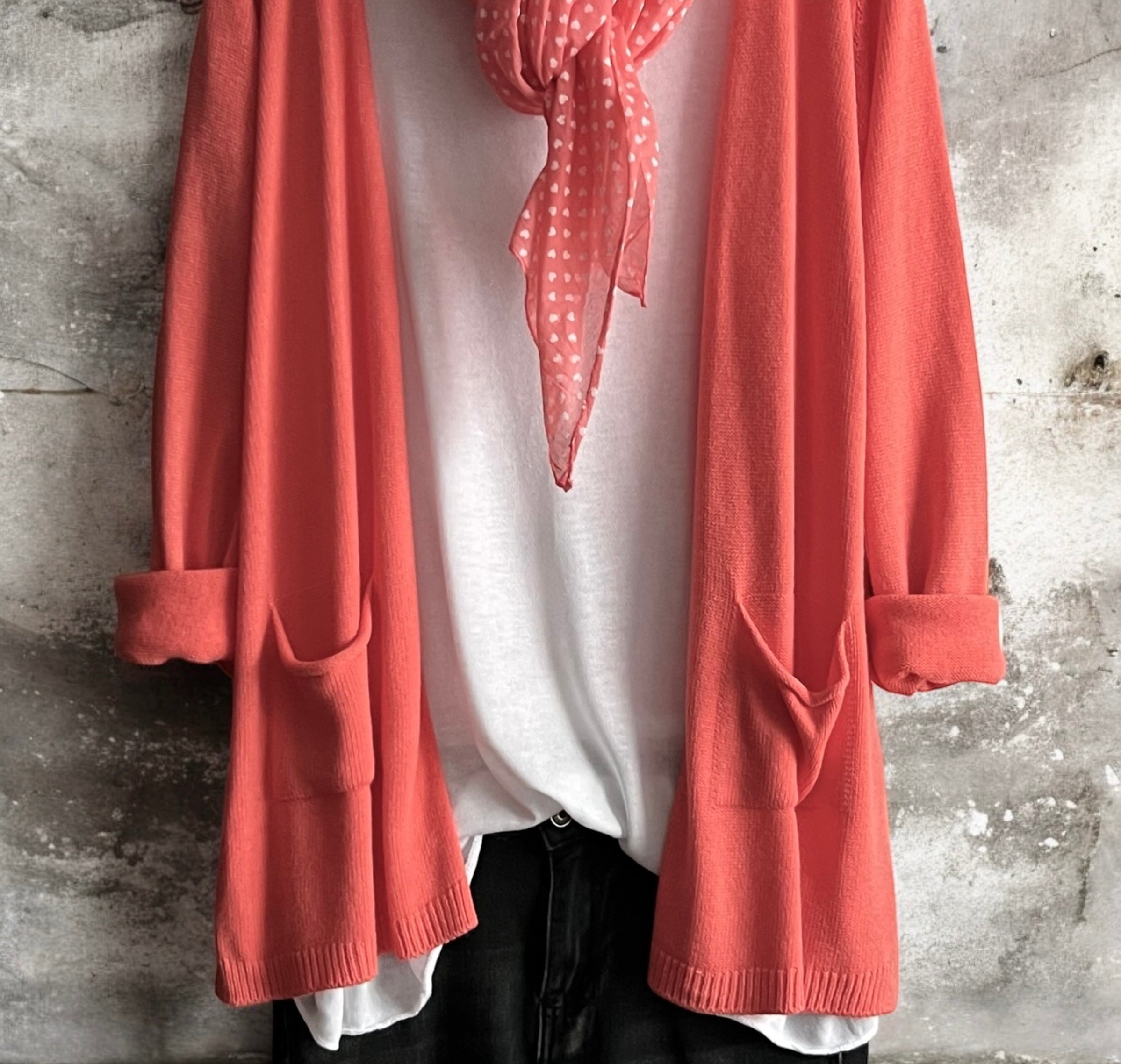 Chaqueta "Modalia" coral