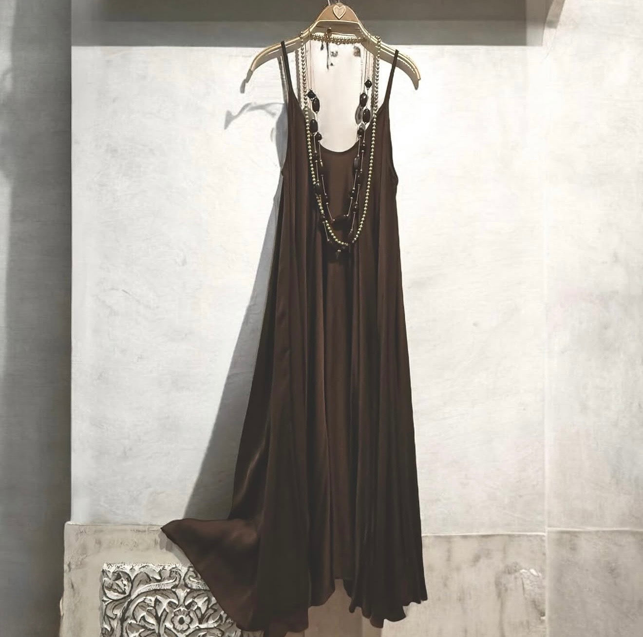 Vestido "Romina" chocolate