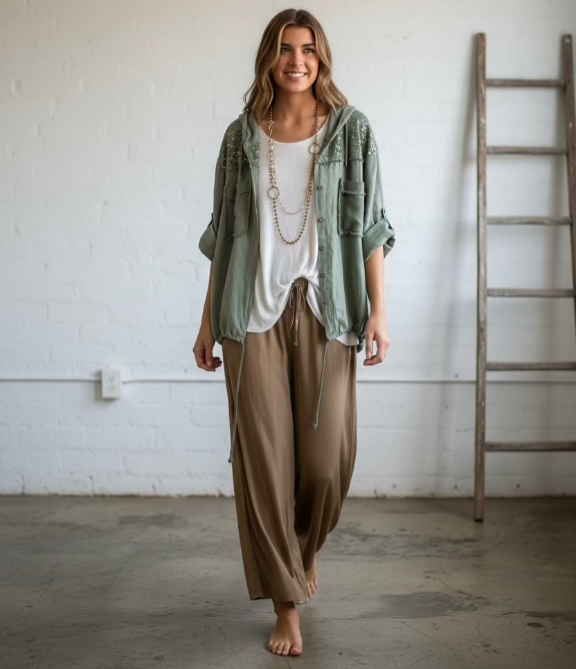 Parka "Giuliana" verde