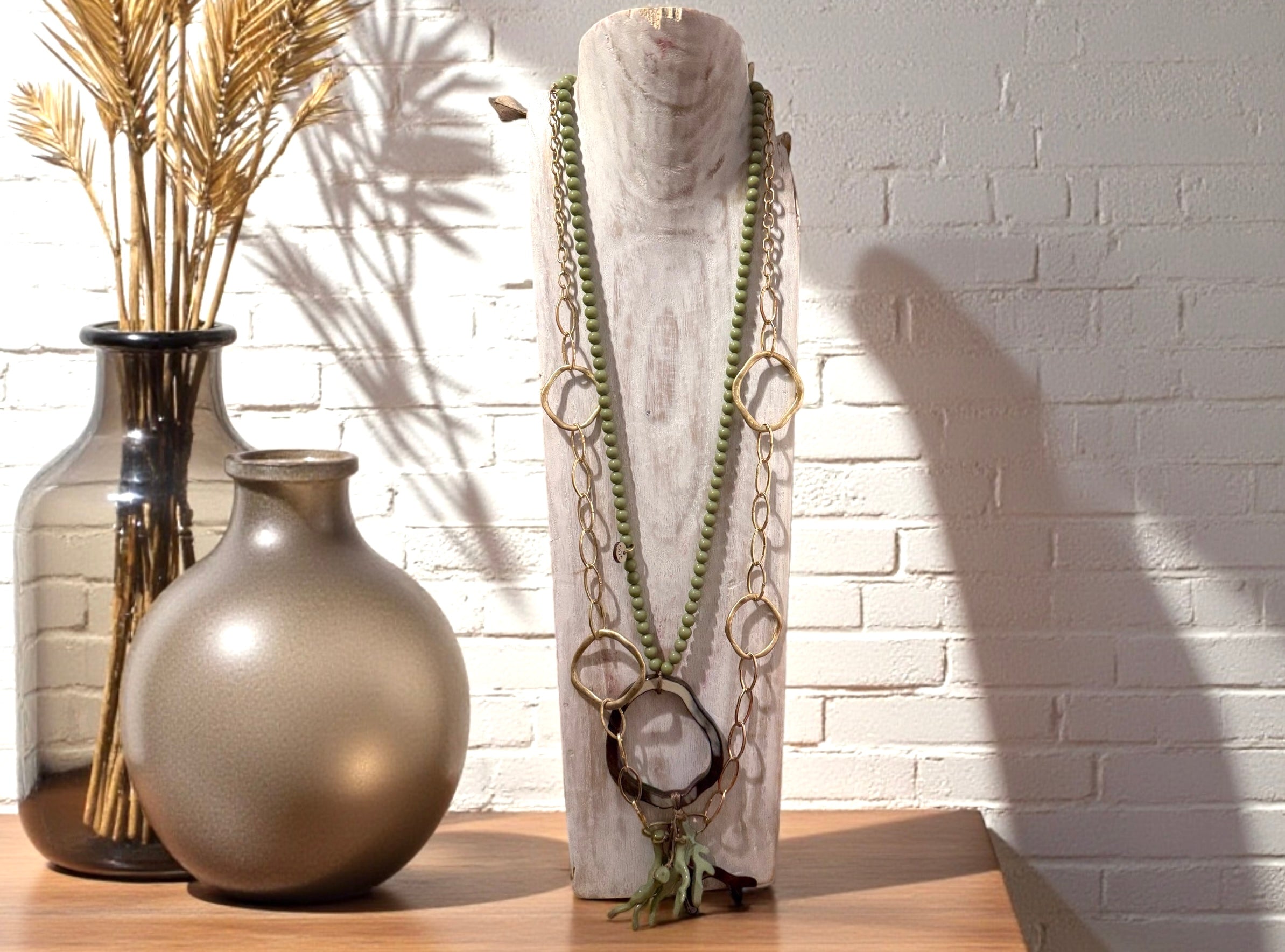 Collar "Marine" verde