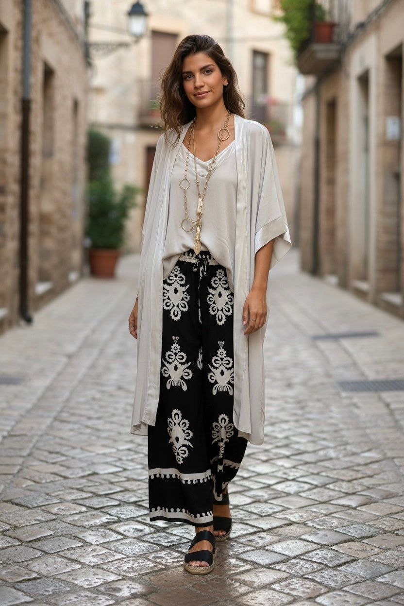 Pantalón "Mazzitella" negro