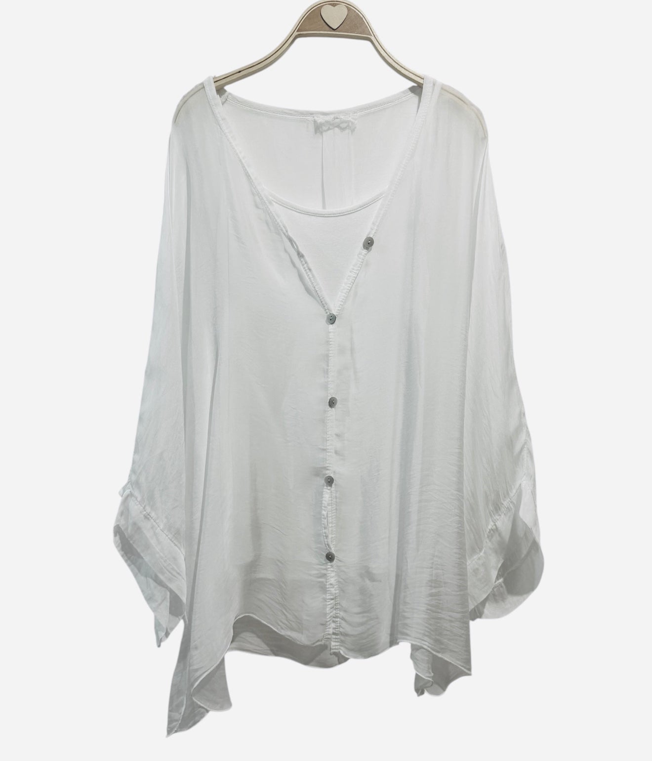 Blusa "Siena" blanco