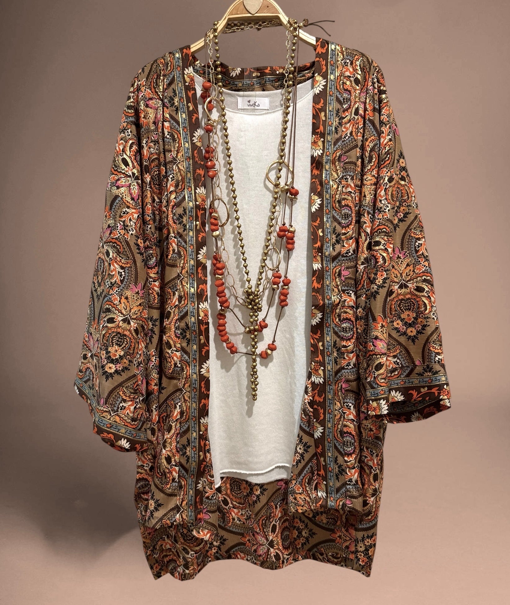 Kimono "Anaka Tierra" gold