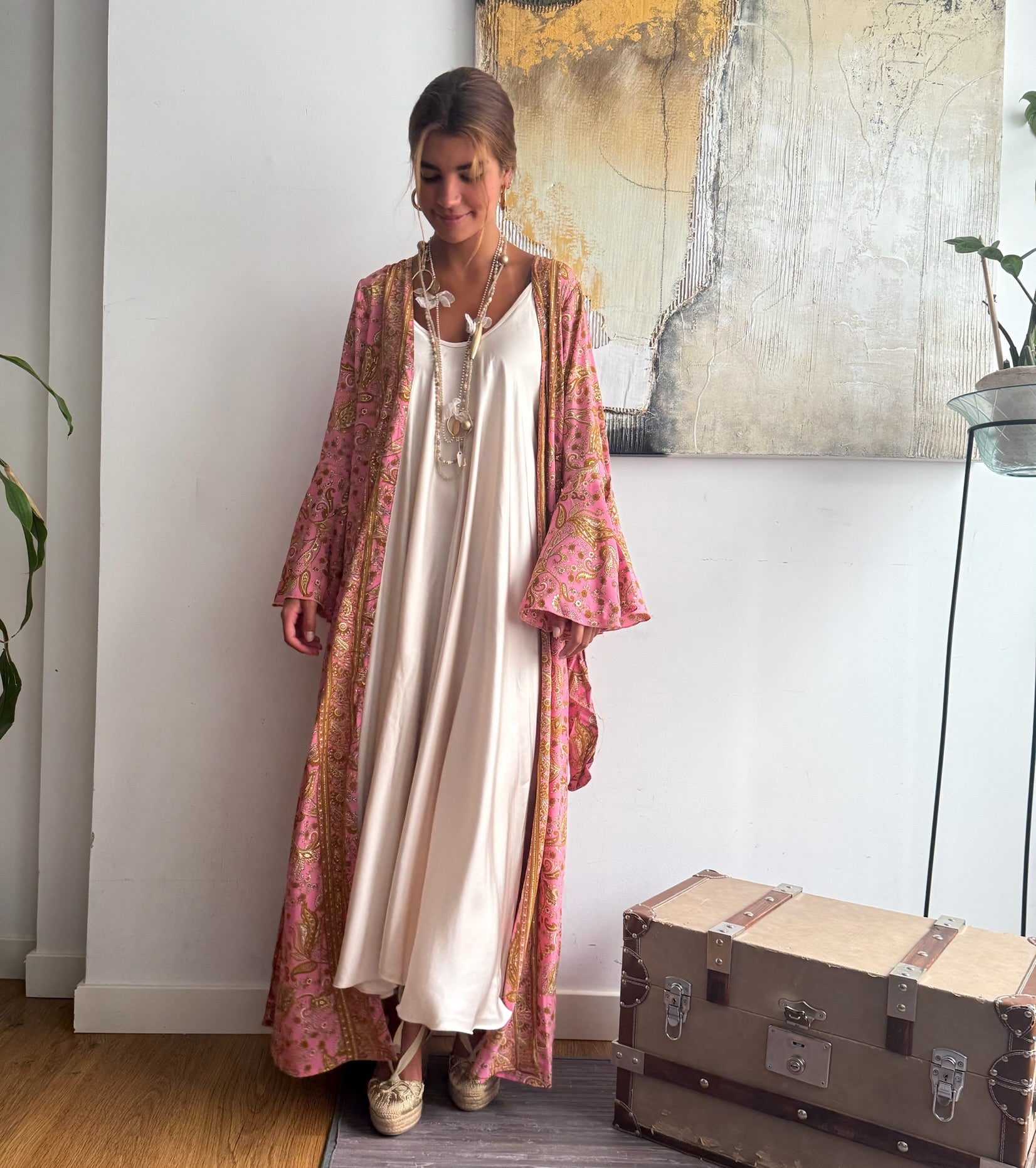Kaftan "Samsara" rosa