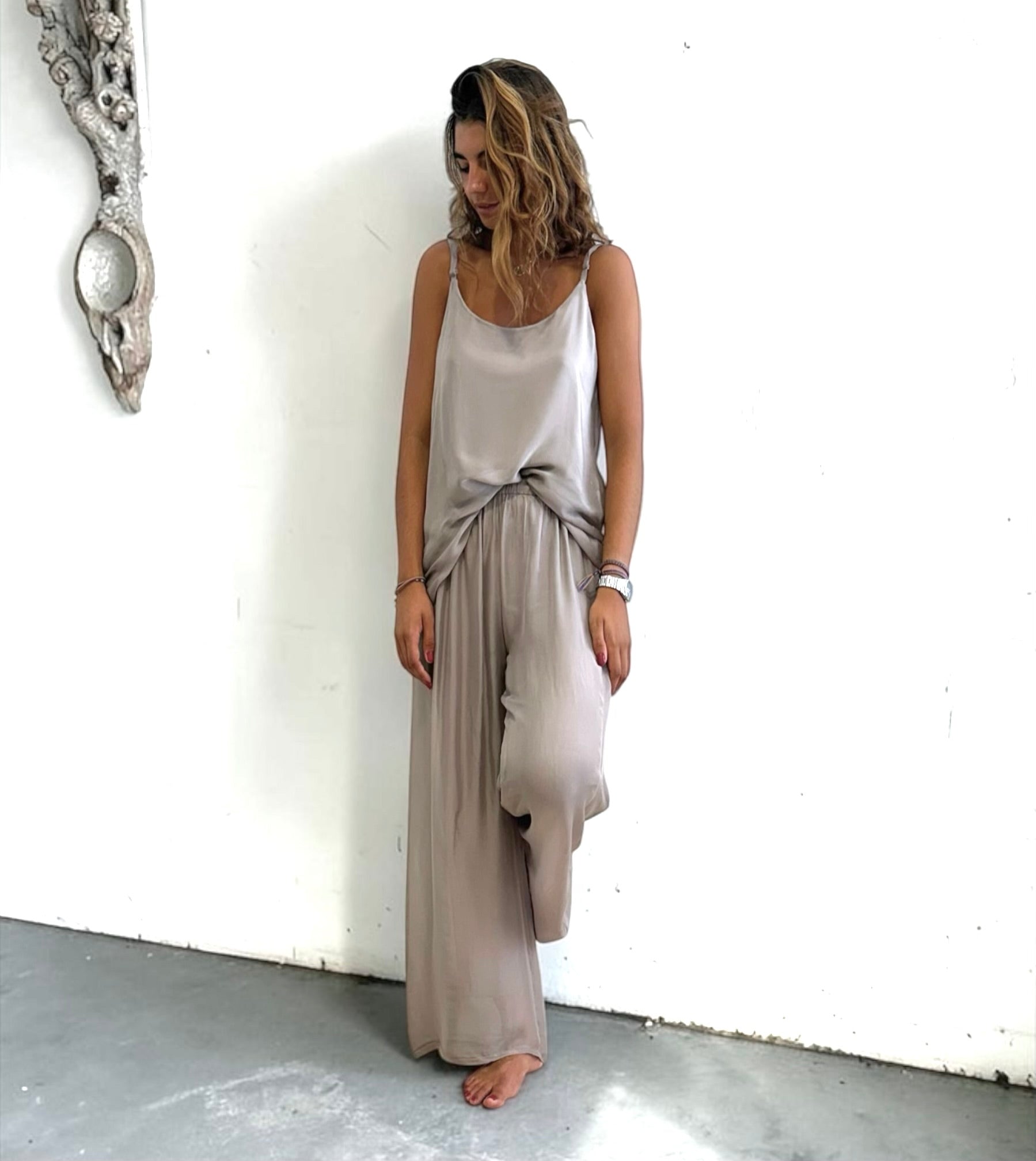 Pantalón "Málaga" topo
