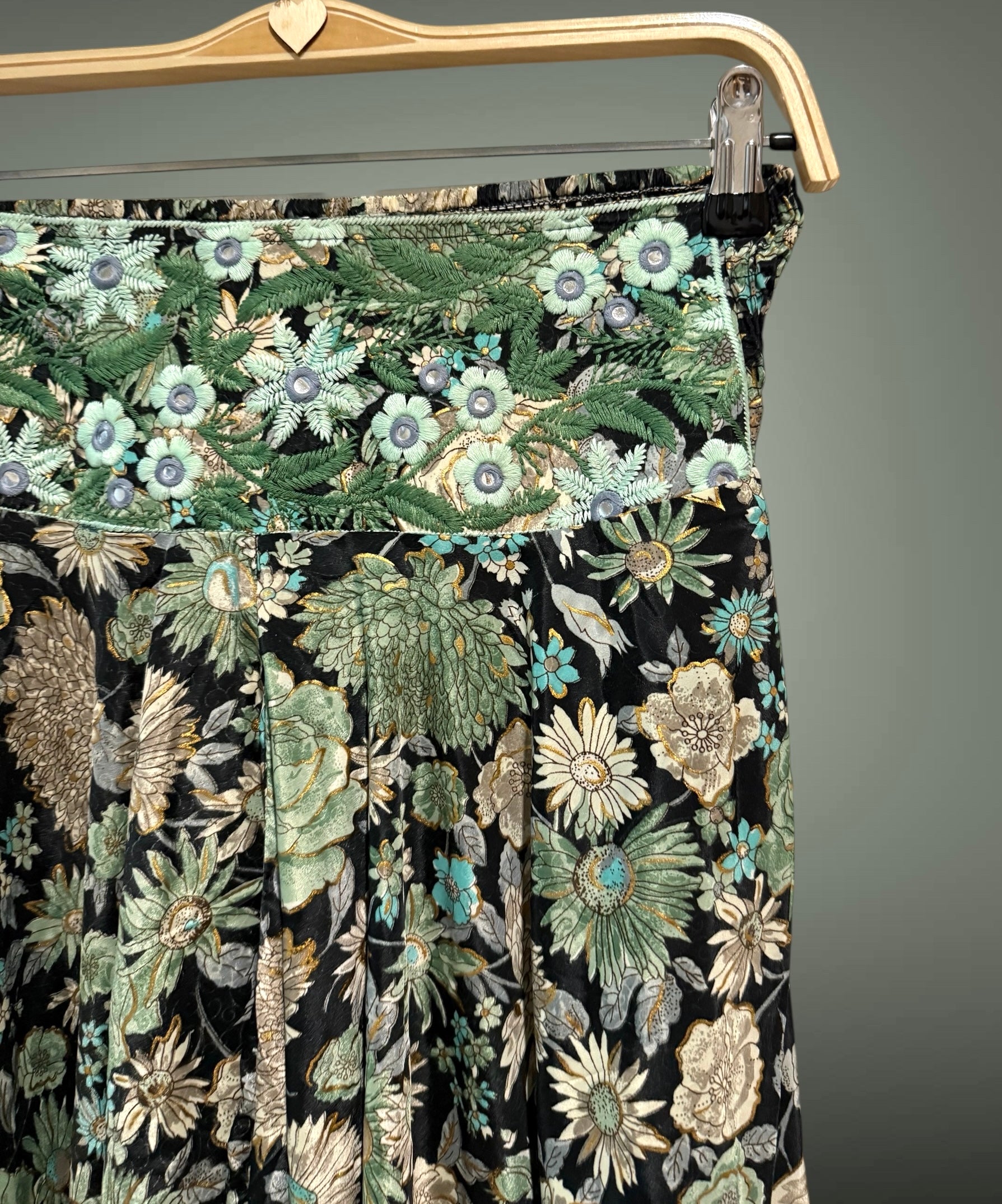 Falda pantalón "India Flores"
