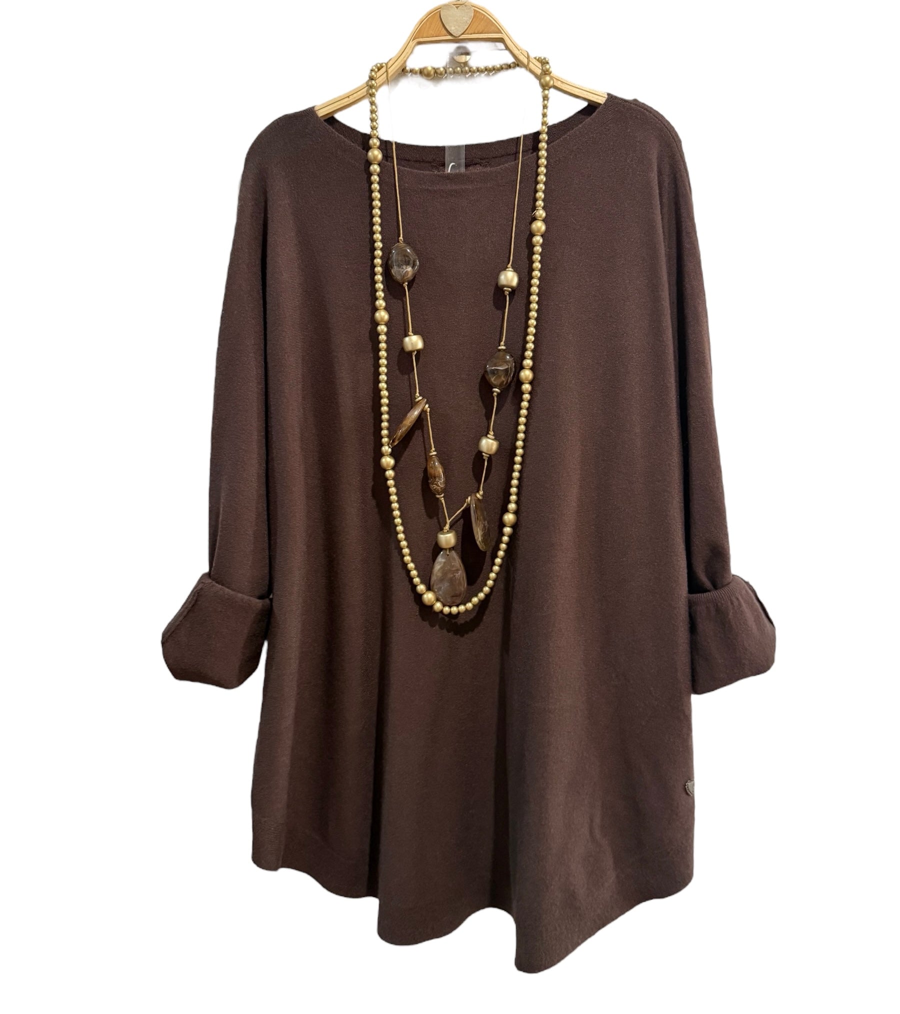 Conjunto "Patrizia" chocolate