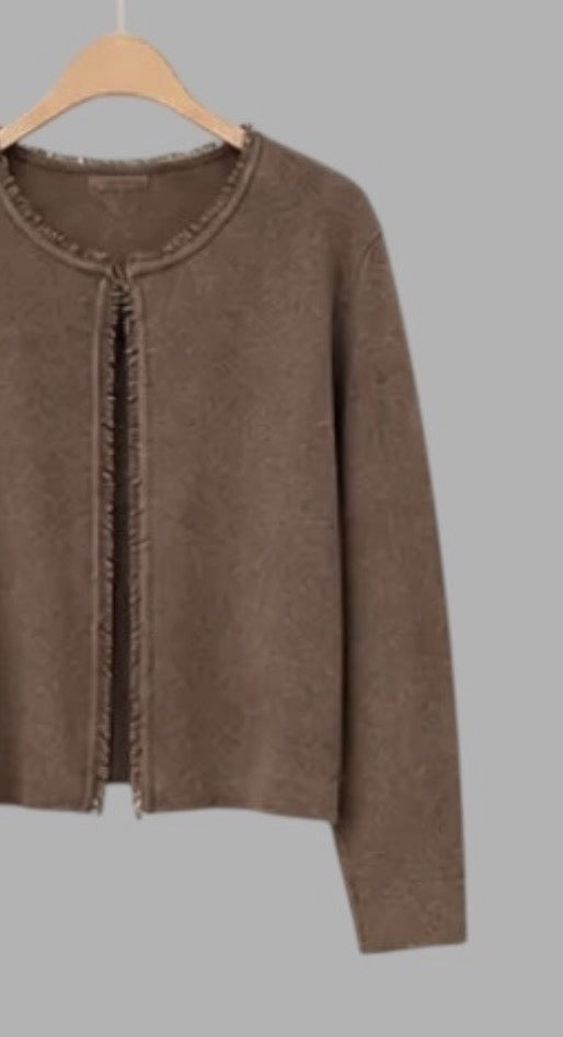 Chaqueta"Cropped" topo