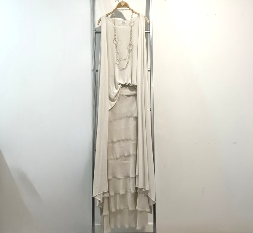 Camiseta "Cassandra" marfil
