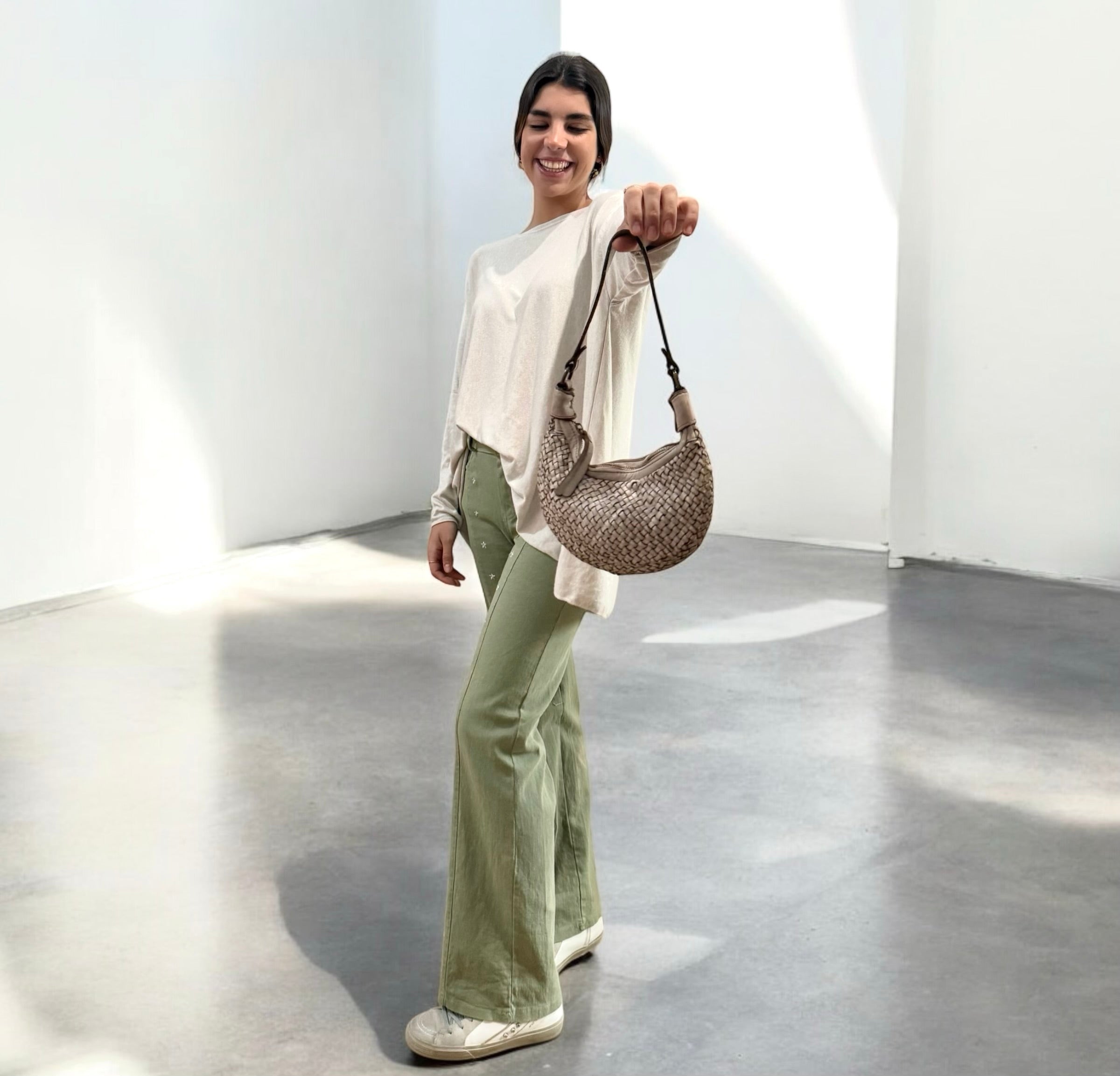 Pantalón "Estrellitas de plata"