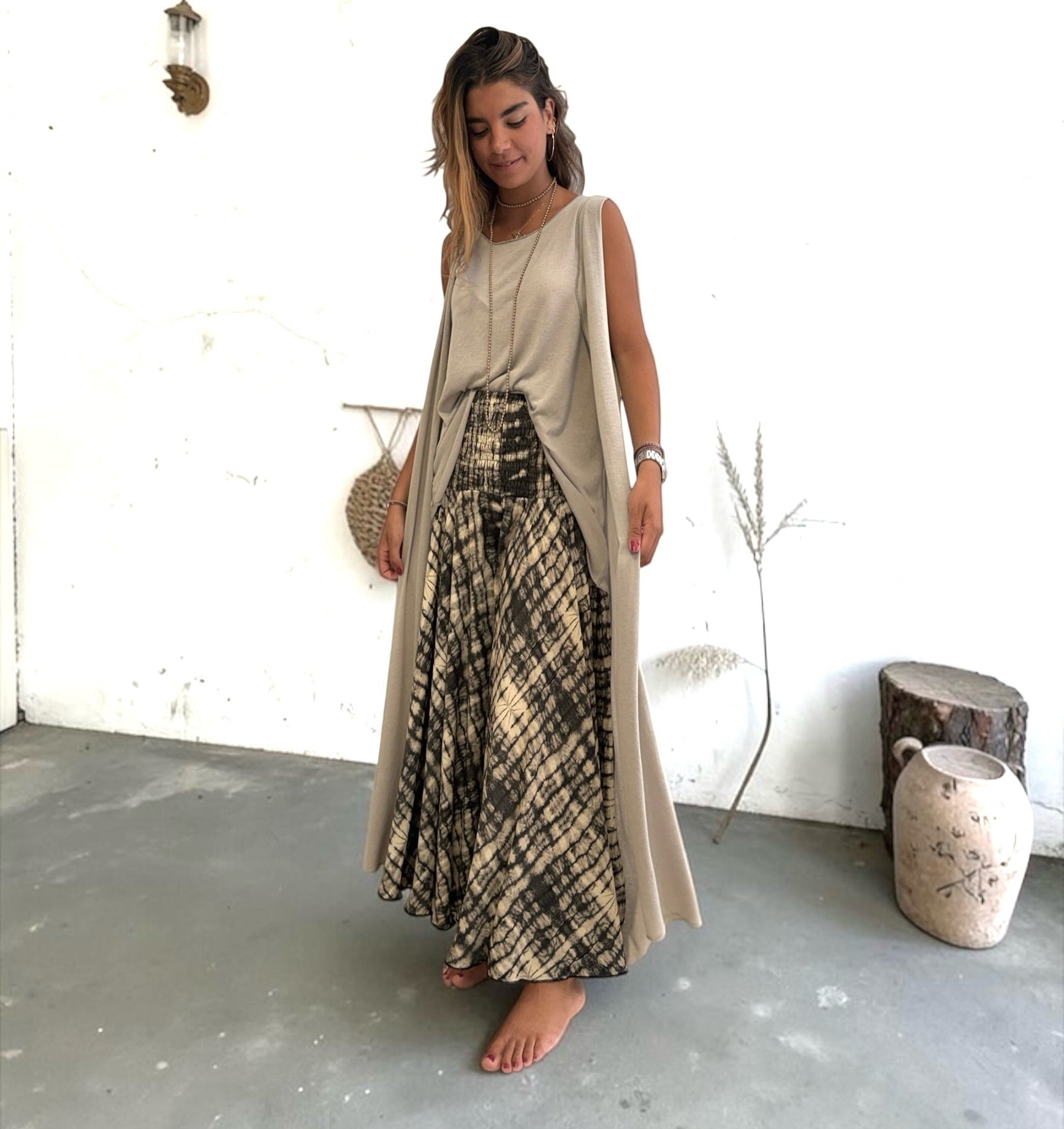 Falda pantalón "Formentera Étnica"