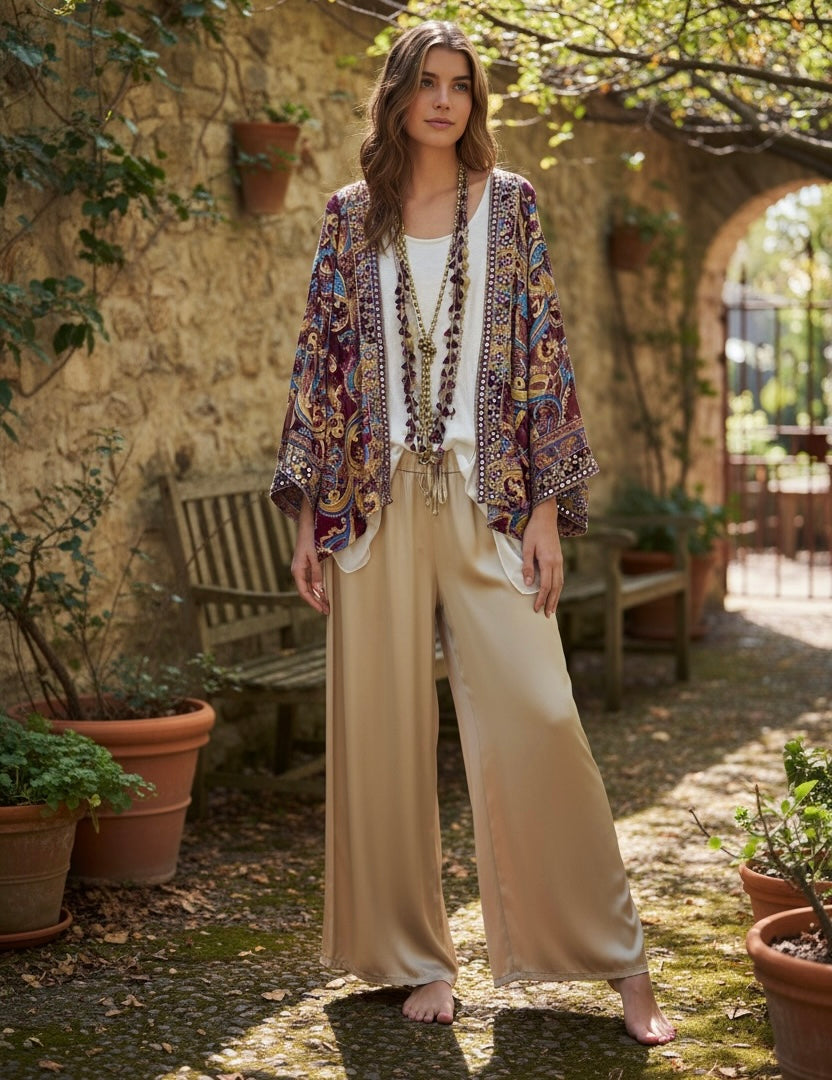Kimono "India Magenta"
