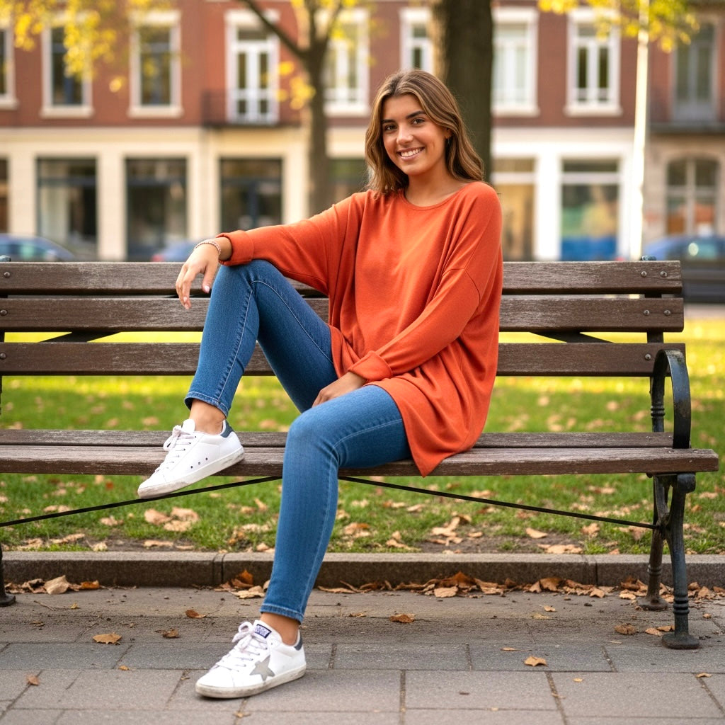 Jersey "Over Must" naranja