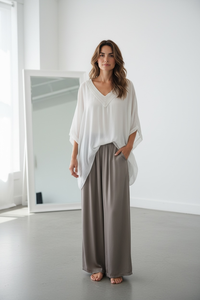 Blusa "Lorena" blanco