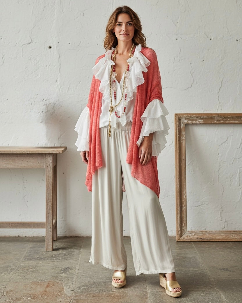 Chaqueta "Magia" coral